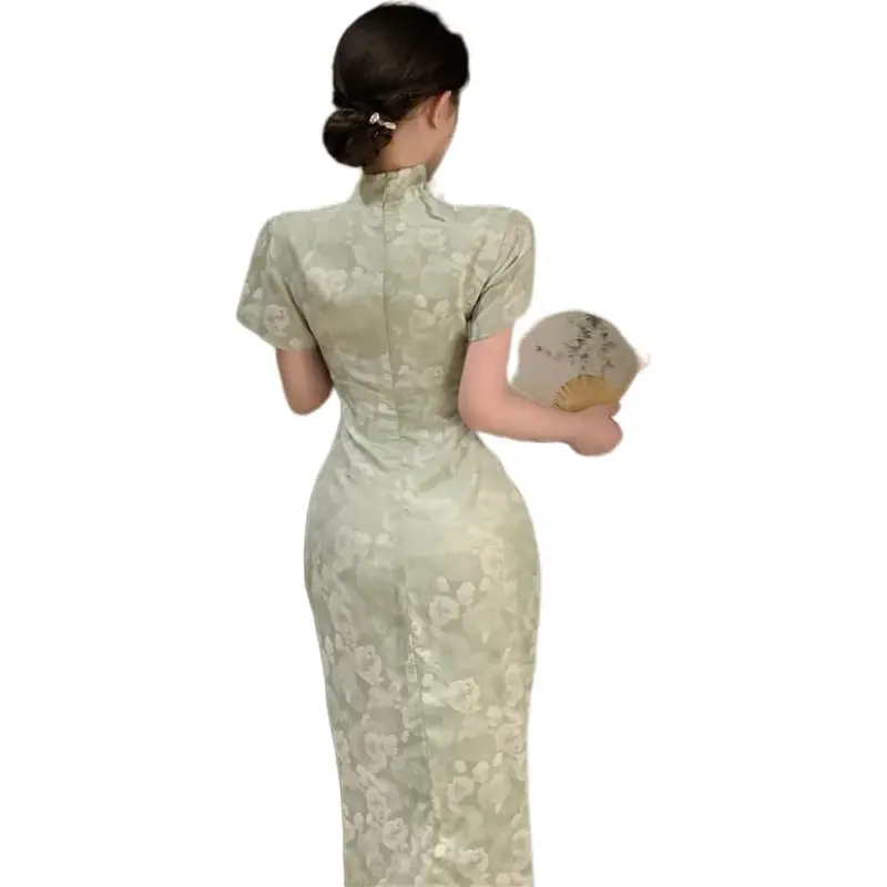 Mu Xiao Xin Short Sleeved Dress Women's-1