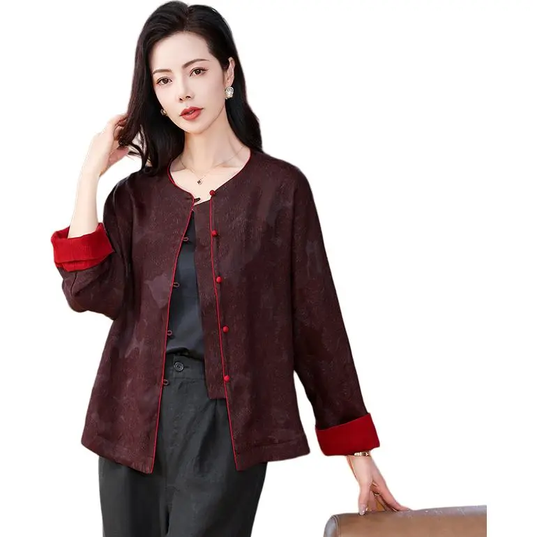 Yi Mengyuan Silk Jacket Women's-4