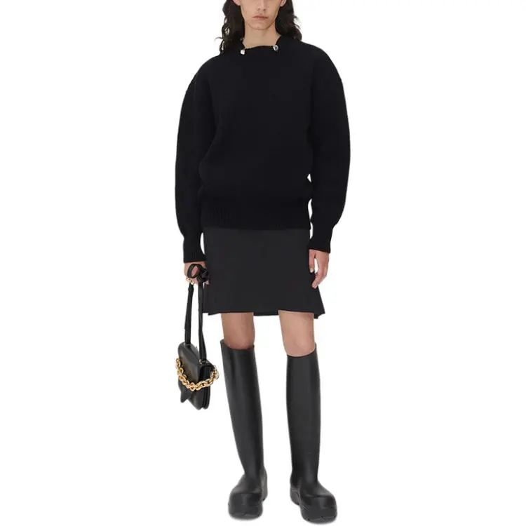 Bottega Veneta A Line Ruffled Skirt-2