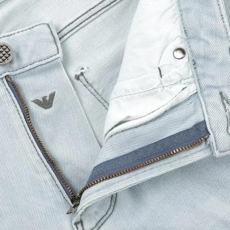 EMPORIO ARMANI EA SS25 Jeans Men's Light Blue-7