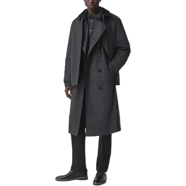 Burberry Puffer Jackets Men Gray-1