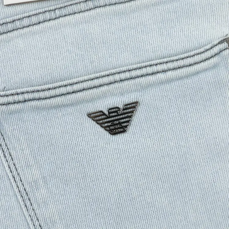 EMPORIO ARMANI EA SS25 Jeans Men's Light Blue-9