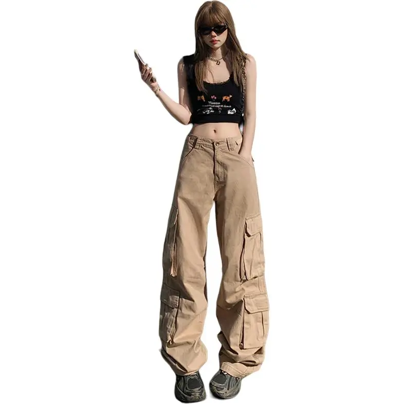 Kazakhstan Casual Pants Women's Khaki-1