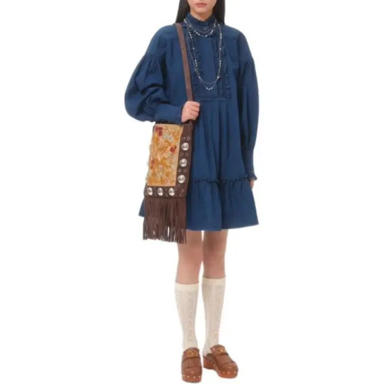 Valentino Lightweight Denim Dress-1