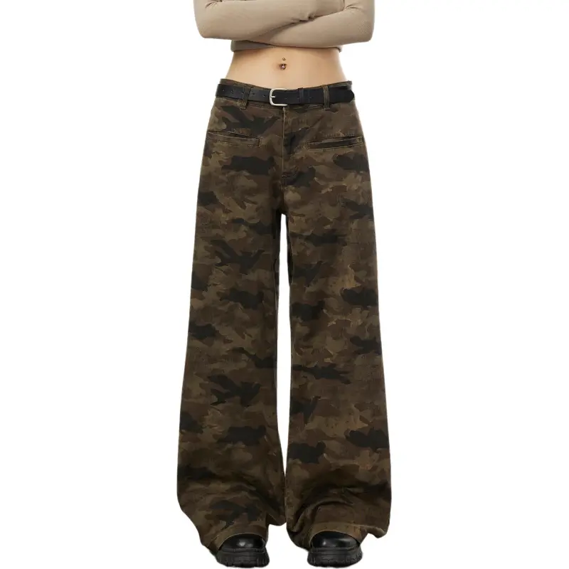 DAFK Casual Pants Unisex Camouflage -3