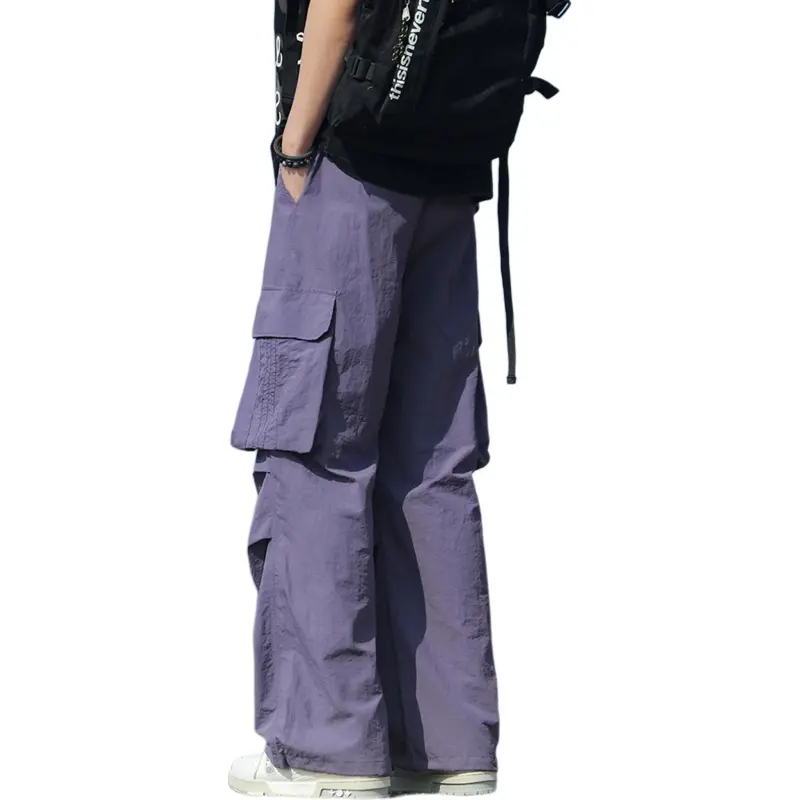 RASHOMONG Cargo Pants Unisex-14