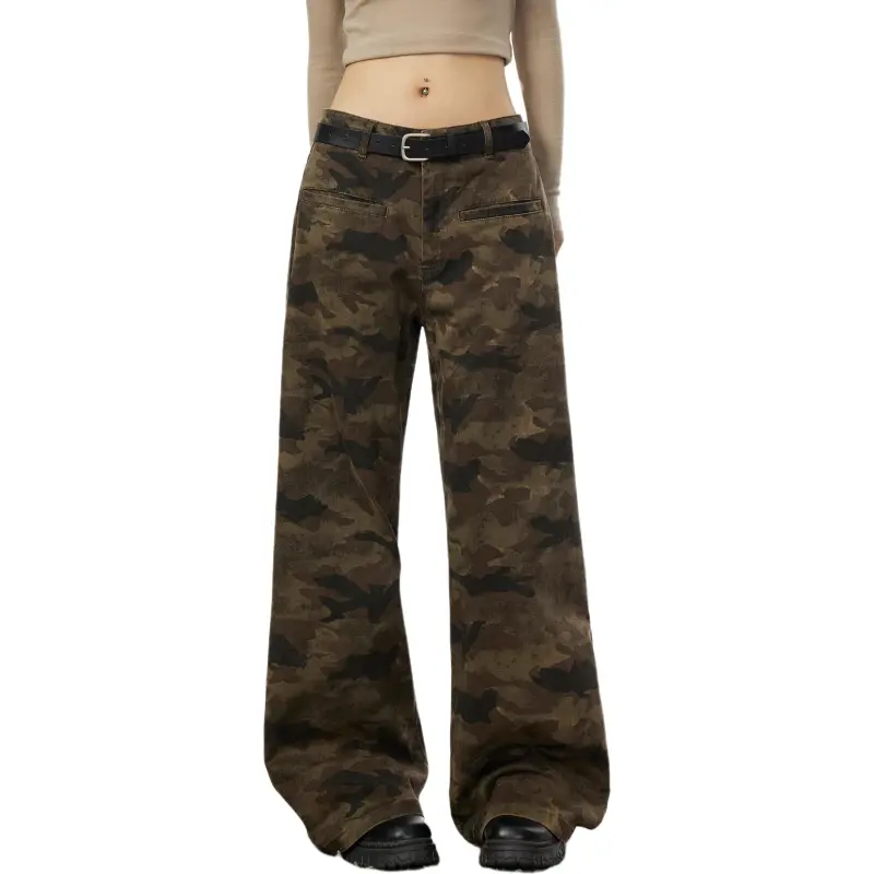 DAFK Casual Pants Unisex Camouflage -1