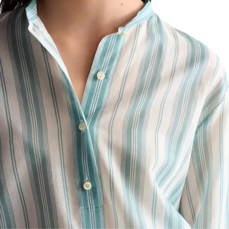 DIOR Shirts Women's White Green-3