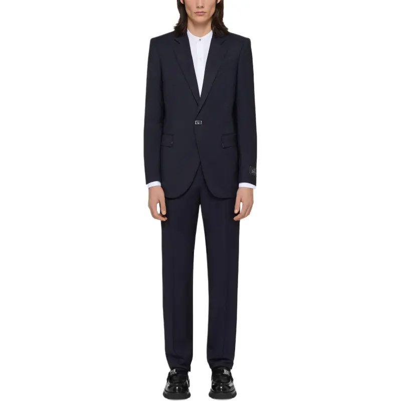 Givenchy SS25 Business Suit Coat Men's Midnight Blue-2