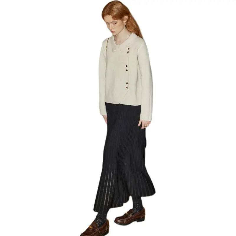 KUHNMARVIN Sweater Women's Floral Beige Apricot-2