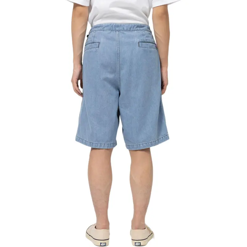 Nanamica x THE NORTH FACE SS25 Denim Shorts Unisex Light Indigo-2