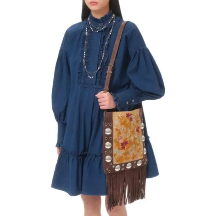 Valentino Lightweight Denim Dress-5
