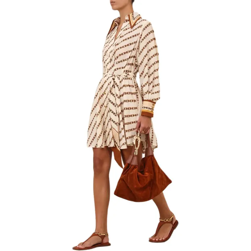 Zimmermann Tuck Shirt Mini Dress-4