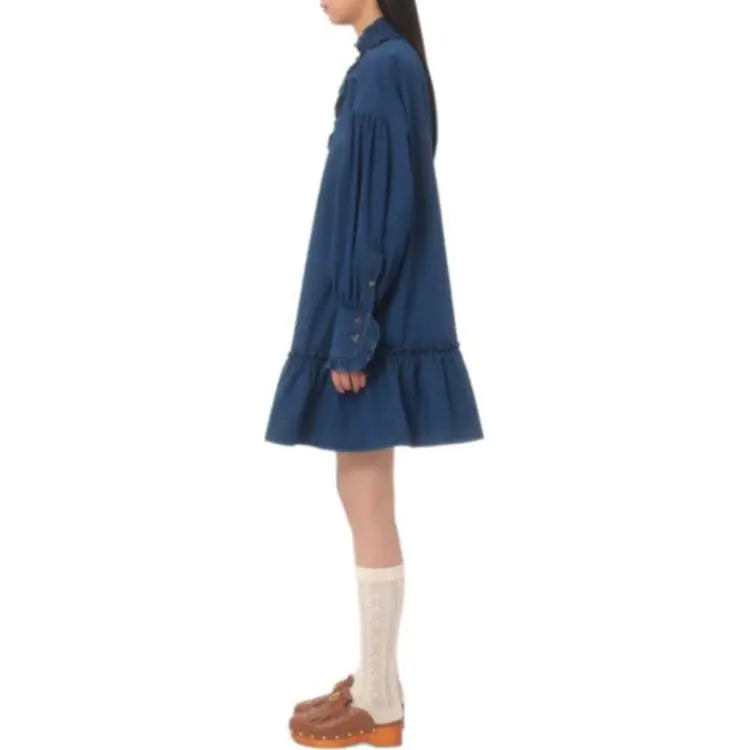Valentino Lightweight Denim Dress-4