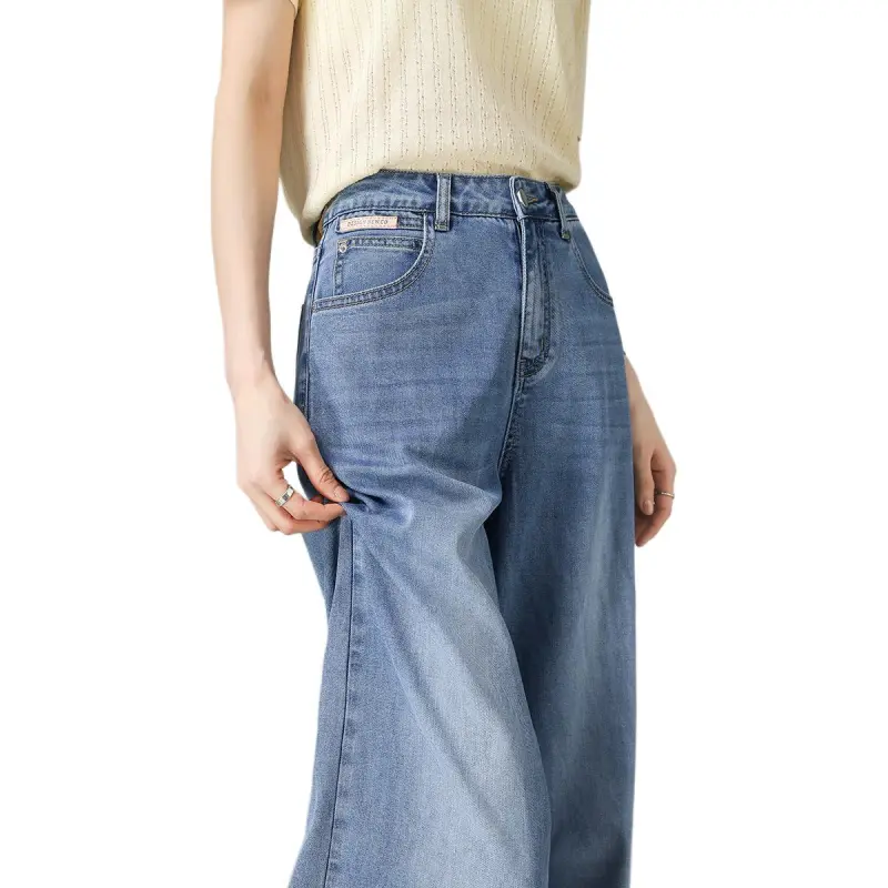 Weixi Jeans Women's Jade Sea Blue-7