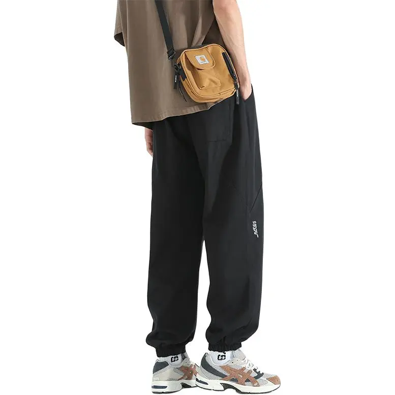 Caramella Casual Pants Unisex Black-2