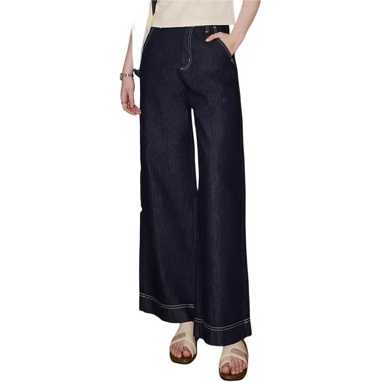 KUHNMARVIN Jeans Women's Navy Blue-3