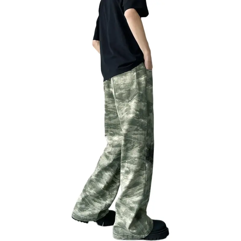 GY.VG Jeans Unisex Camouflage-1