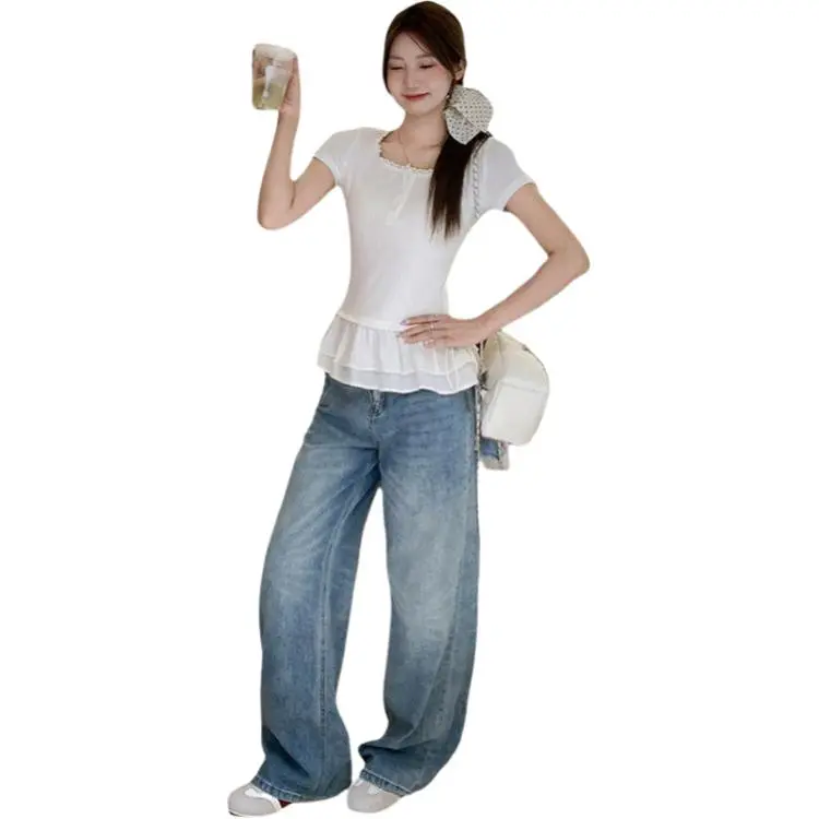 Mu Xiao Xin T Shirts Women's Ecru-3