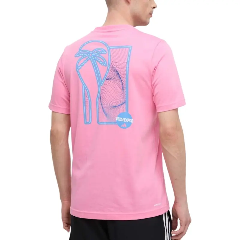 Adidas PerformanceAEROREADY T-Shirt Men's Pink-1