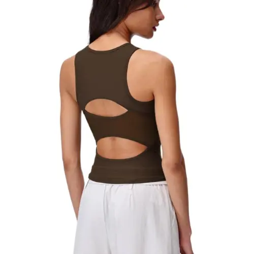 Particle Fever Sport Vests Women's Espresso