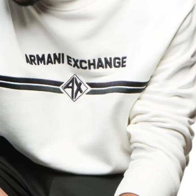 ARMANI EXCHANGEAE Sweatshirt Men's White-5
