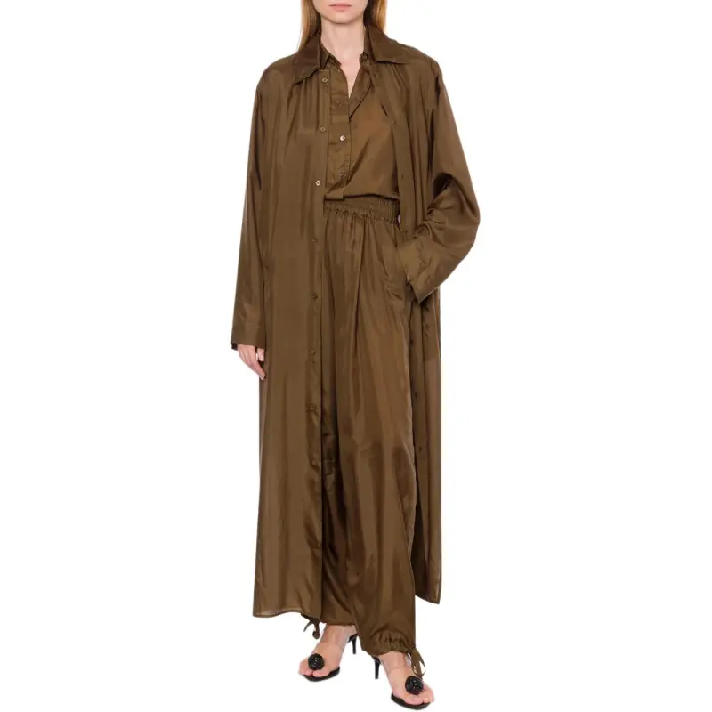 PHILOSOPHY DI LORENZO SERAFINI Washed Habotai Duster Coat-1