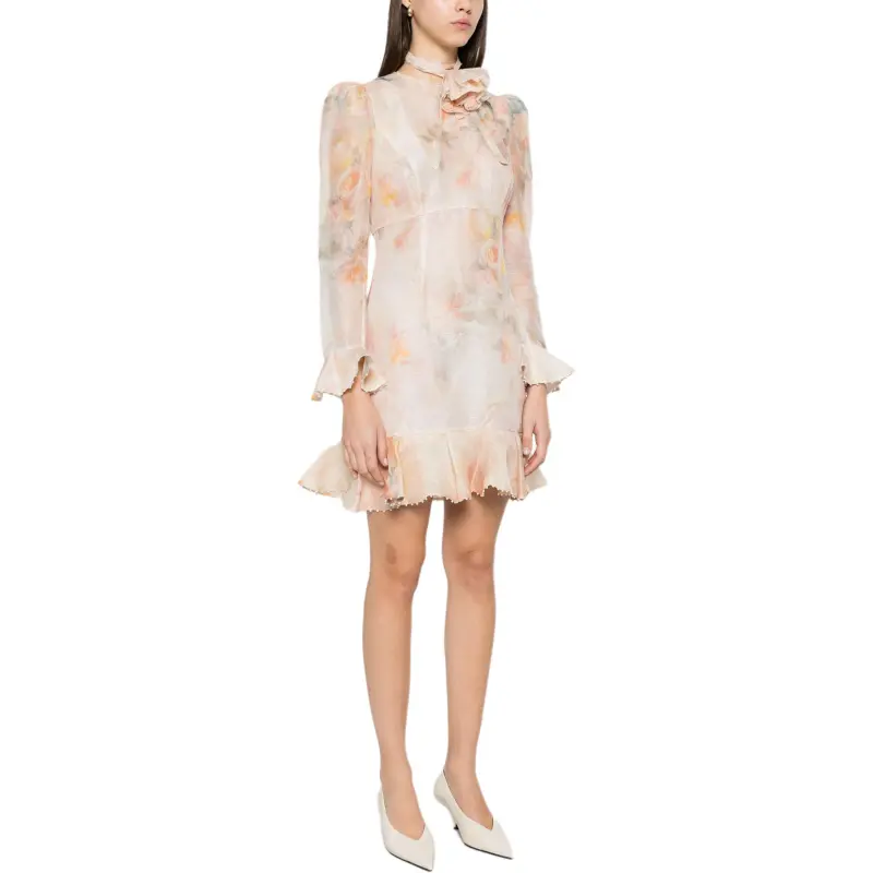 Zimmermann Crush Flower Mini Dress-3