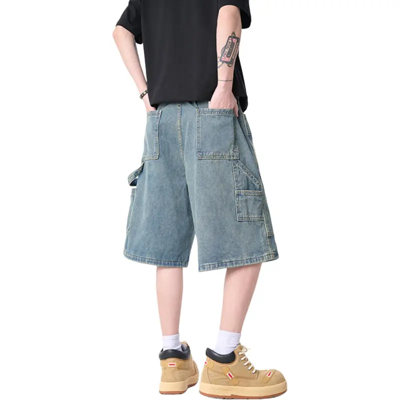 MOOR XCLNERY Denim Shorts Unisex-1