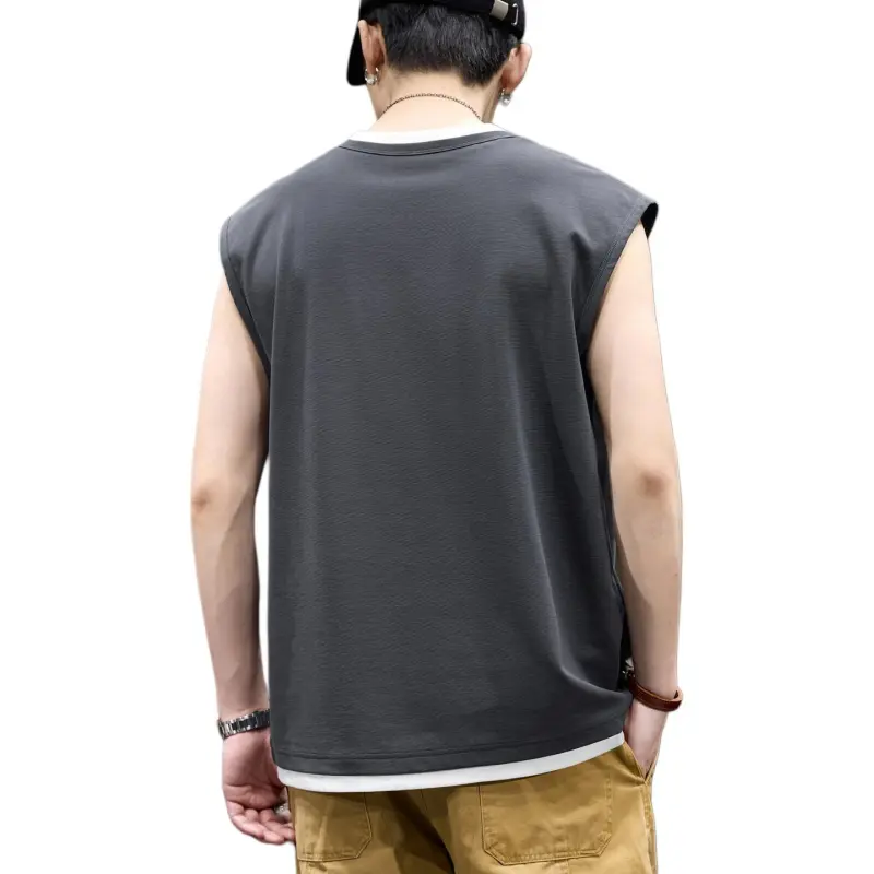 BUYDAUL Sleeveless T Shirt Men's-3