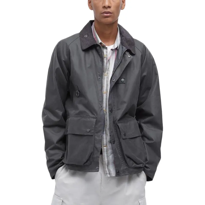 BARBOUR Jackets & Coats Men's Gray-2
