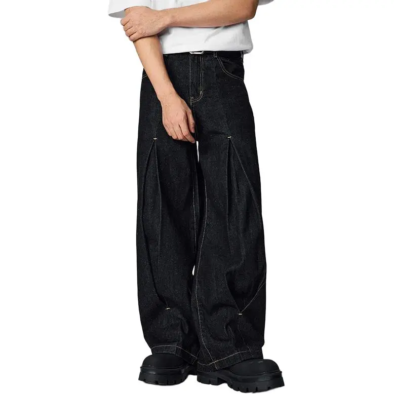 PANDA ADEVIL Jeans Unisex Black-2