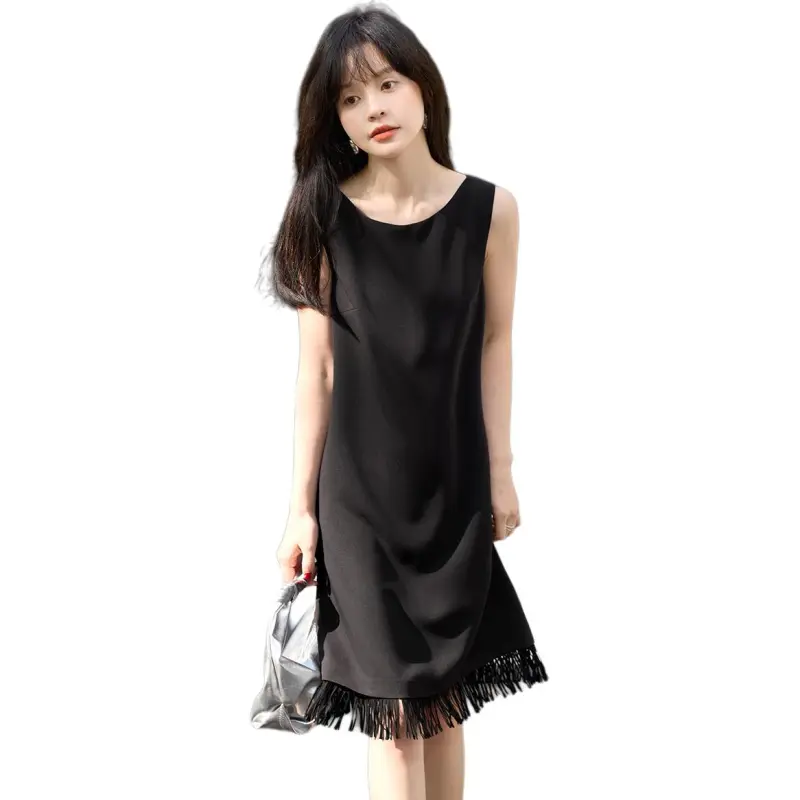 Mo Han Yi Mei Sleeveless Dress Women's-5