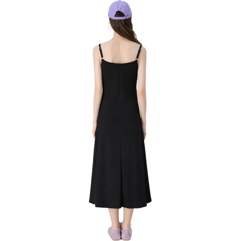 FOREVER 21 Slip Dresses Women's Black-1