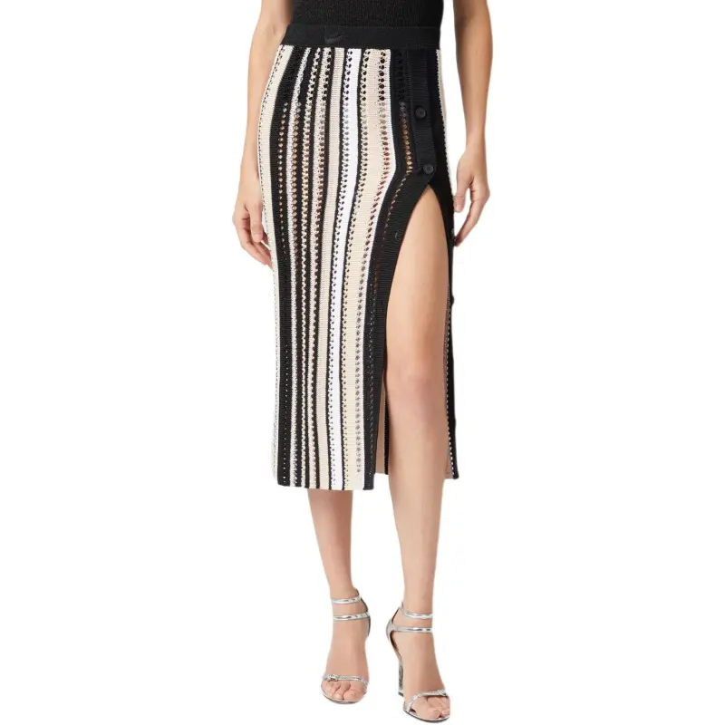MISSONI Striped Midi Skirt-2