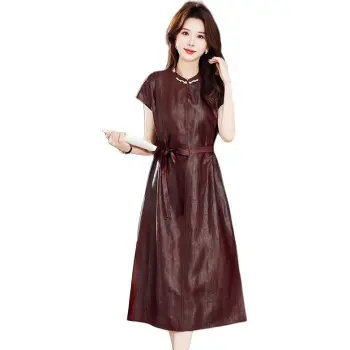 Yi Mengyuan Silk Short Sleeved Dress Women's