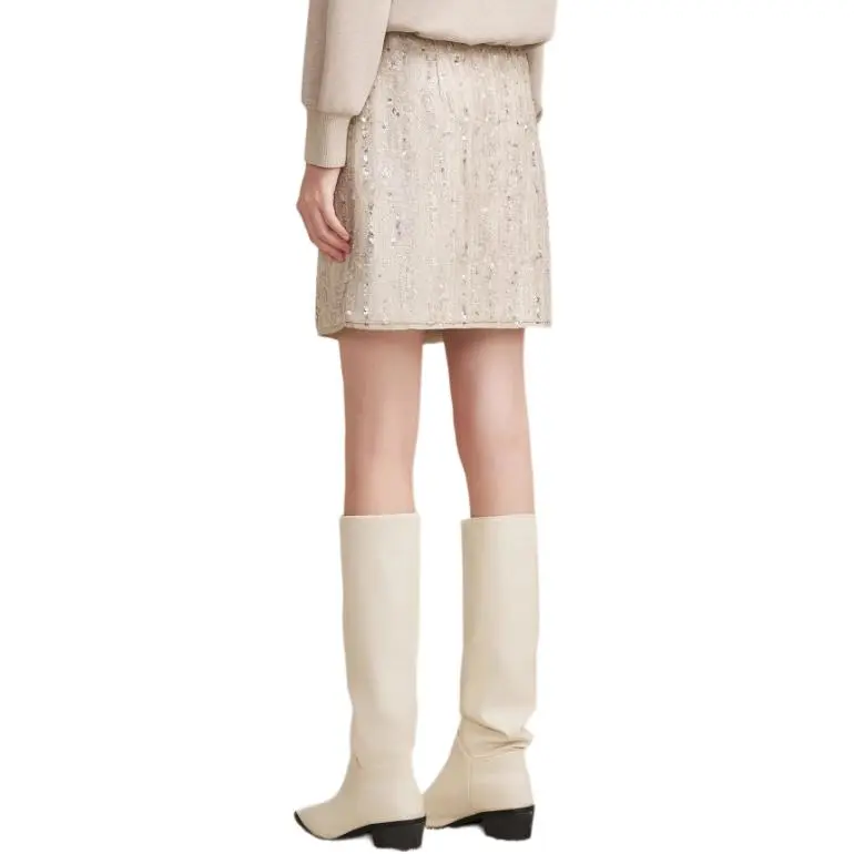 Goodland Casual Short Skirts Women's Light Khaki-2