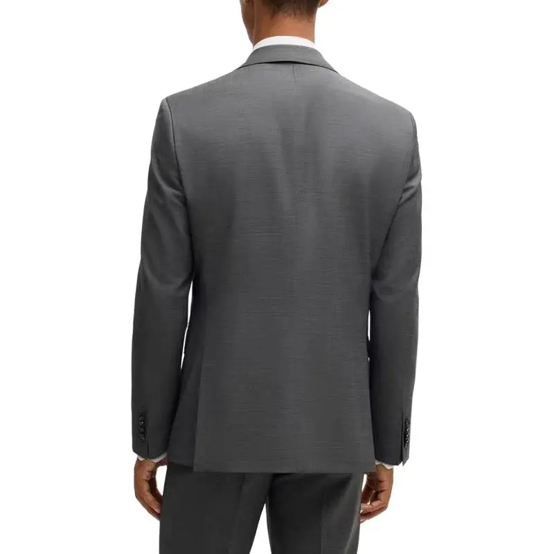HUGO BOSS SS25 Business Suit Men's Medium Gray-3
