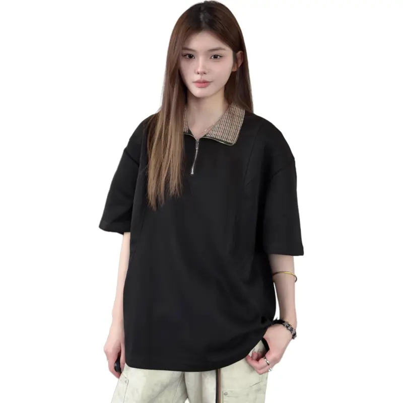 PAINT STAIN T Shirts Unisex Black[High Quality]-2