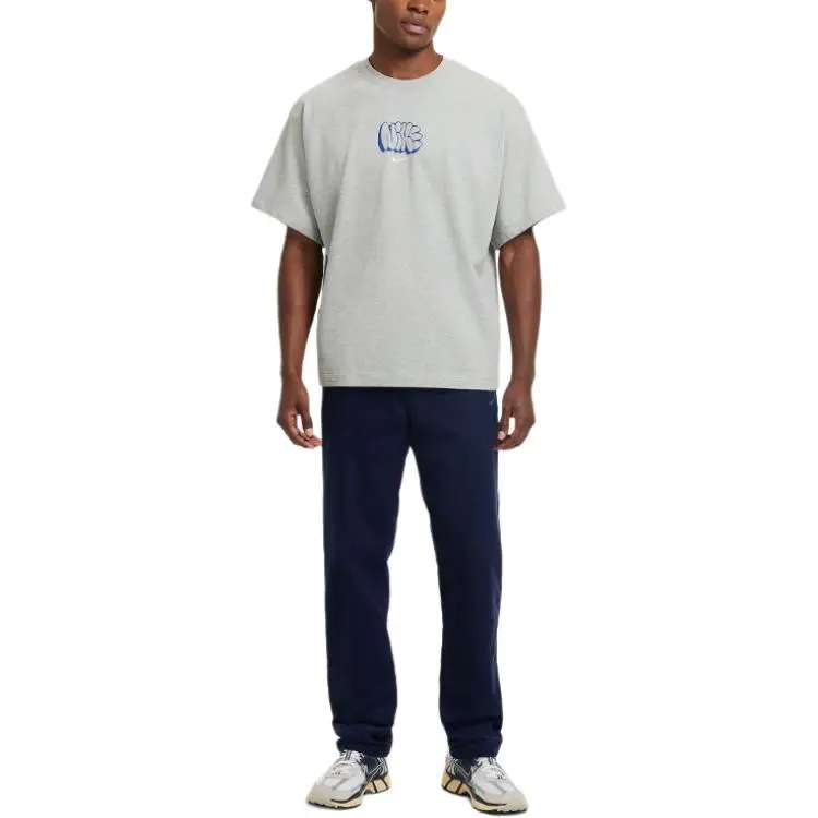 Nike Solo Swoosh FW24 T-Shirt Men's Gray-2