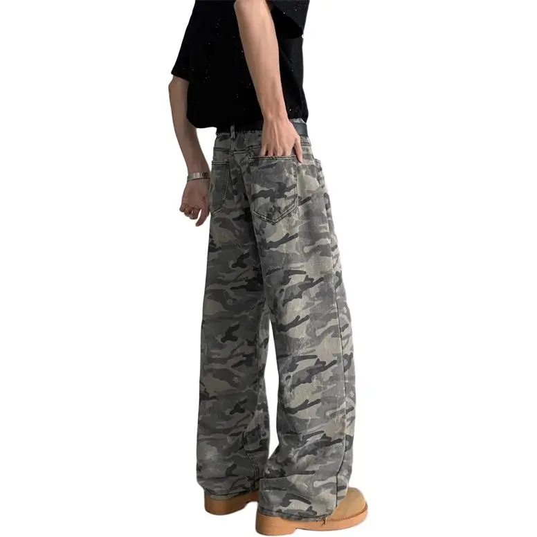 KVIV Jeans Men Camouflage -1