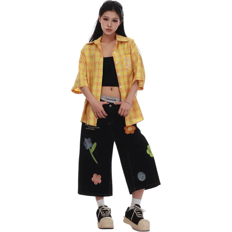 VINMUK Shirts Unisex Yellow-8