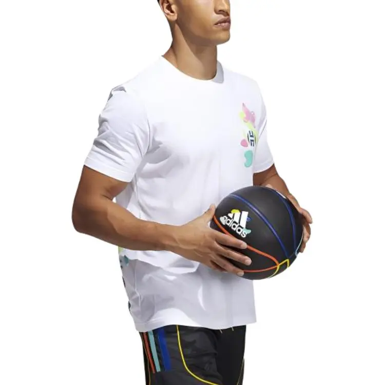 Adidas T-Shirts Men White-2