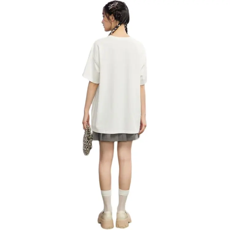 ZIHAN SS24 T Shirt Women's White-3