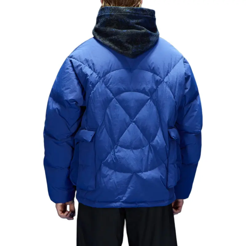 EMPORIO ARMANI Down Jacket Men's Blue-4