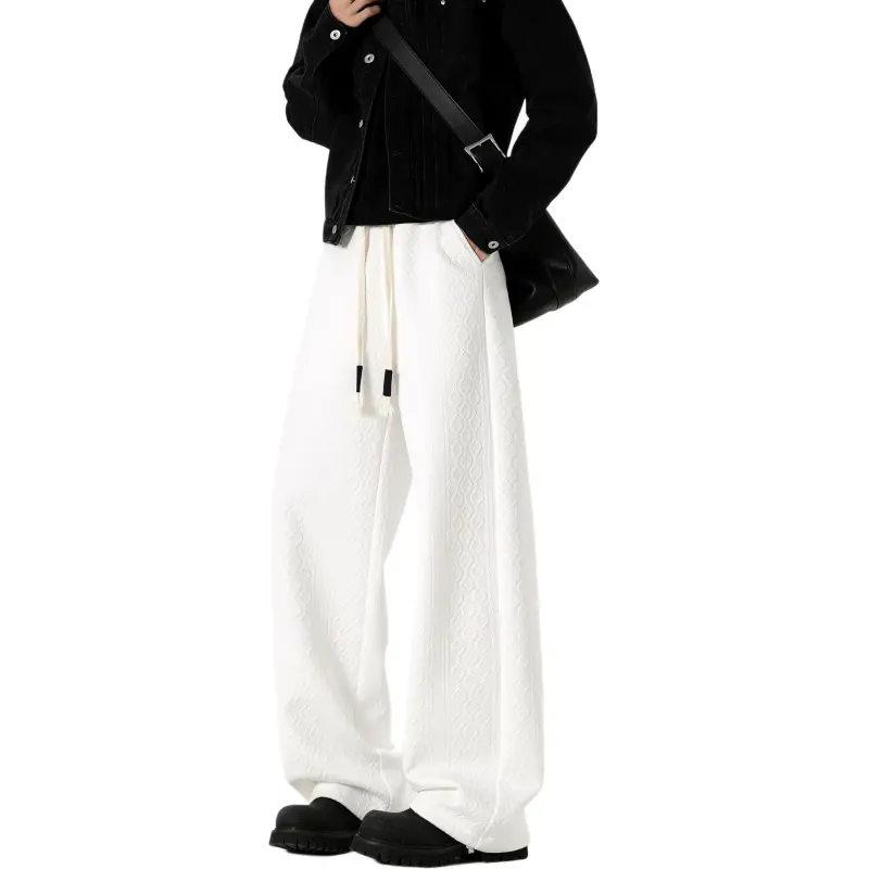 WARNING LIGHT Casual Pants Unisex-7