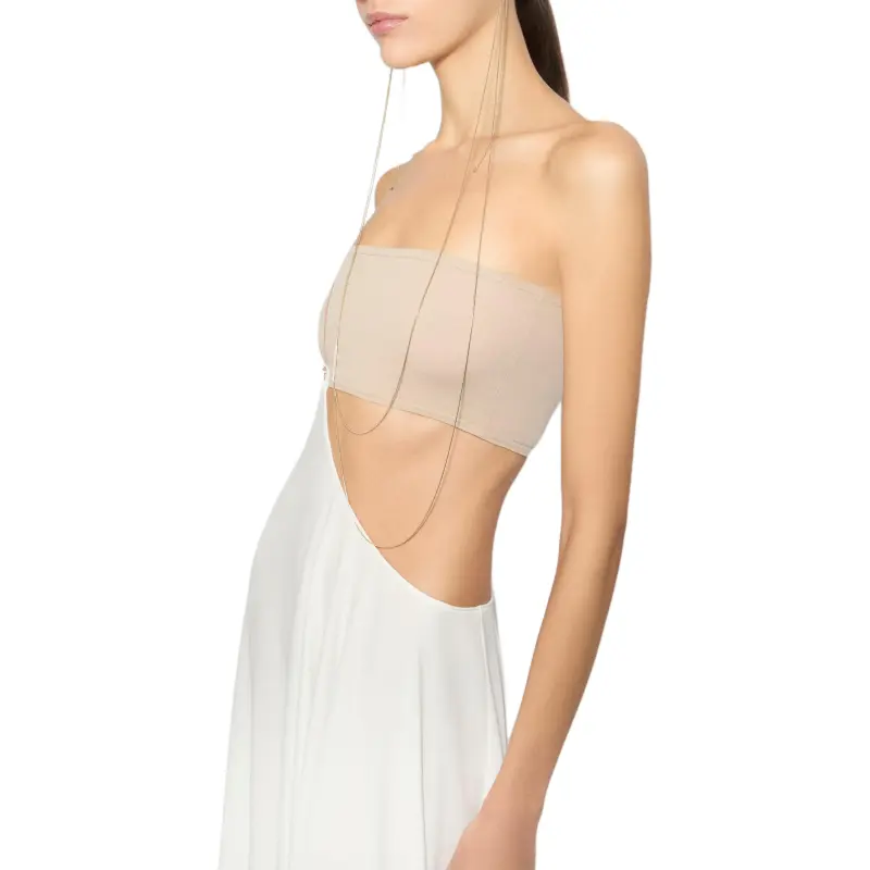Alaia Casual Long Skirts Women's White-5