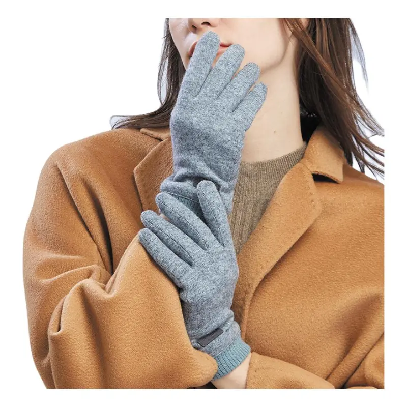 H YXIANG Wool Polyamide Gloves Women's-3