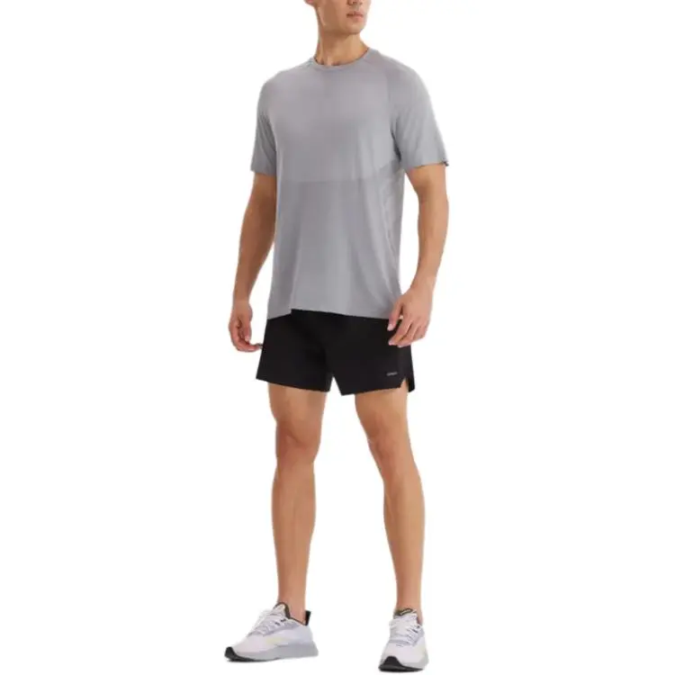 DECATHLON 500 Series T Shirt Unisex Silver Gray/Light Steel Gray-2