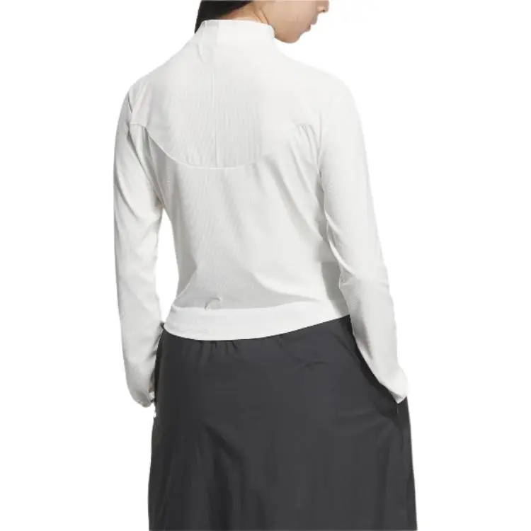 Adidas FOS Collection Climacool Raglan Sleeve T Shirt Women's Bright White/Black-2